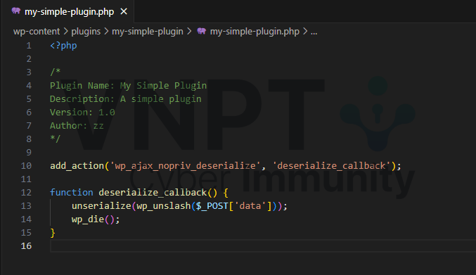 Một vài note về Wordpress POP chain
