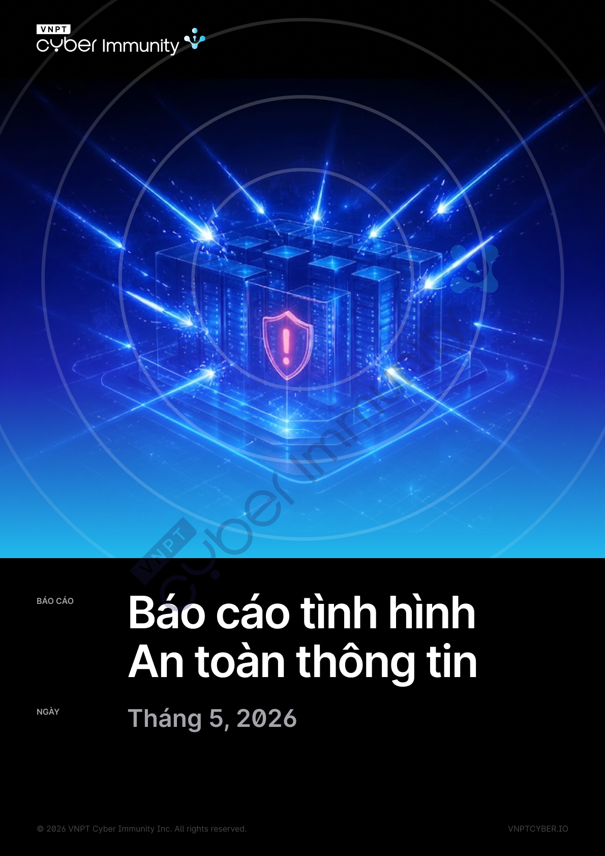 Báo cáo tình hình An toàn thông tin tháng 5/2026