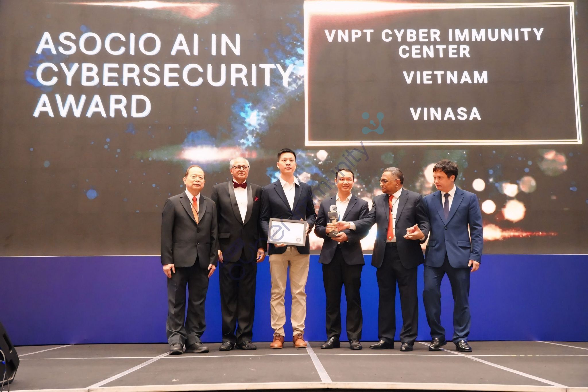 VNPT Cyber Immunity là đại diện duy nhất của Việt Nam được vinh danh tại hạng mục AI in Cybersecurity ASOCIO 2026
