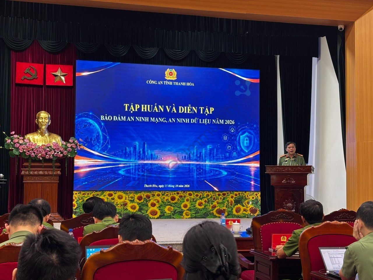 VNPT Cyber Immunity chủ trì diễn tập an ninh mạng Công an tỉnh Thanh Hóa năm 2026